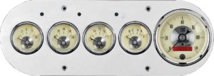 1954-1958 Dodge Truck Billet Aluminum 5 Gauge Panel w/ Auto Meter Prestige Series