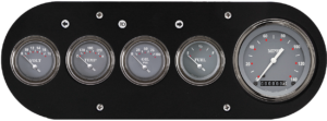 1954-1958 Dodge Truck Aluminum 5 Gauge Panel w/ Classic Instruments SG Series Gauges