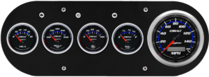 1954-1958 Dodge Truck Billet Aluminum Gauge Panel w/ Auto Meter Cobalt Gauges