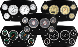 1959-1960 Dodge Truck Aluminum 6 Gauge Panel w/ Classic Instruments Gauges