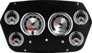 1959-1960 Dodge Truck Aluminum 6 Gauge Panel w/ Auto Meter American Muscle Gauges