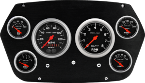 1959-1960 Dodge Truck Aluminum 6 Gauge Panel w/ Sport-Comp gauges