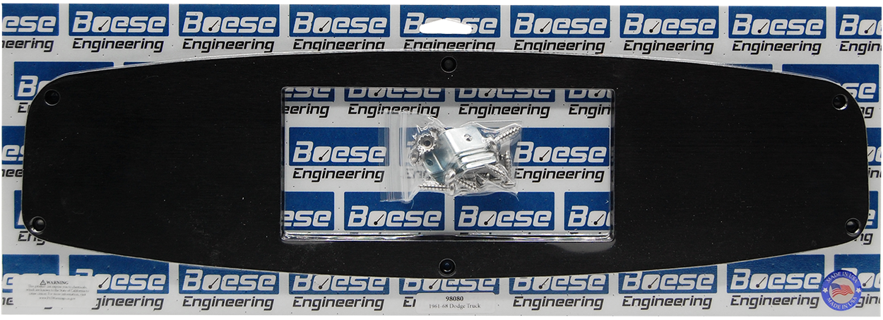 1961-68 Dodge Truck Aluminum Gauge Panel for Holley 6.86" Digital Dashes