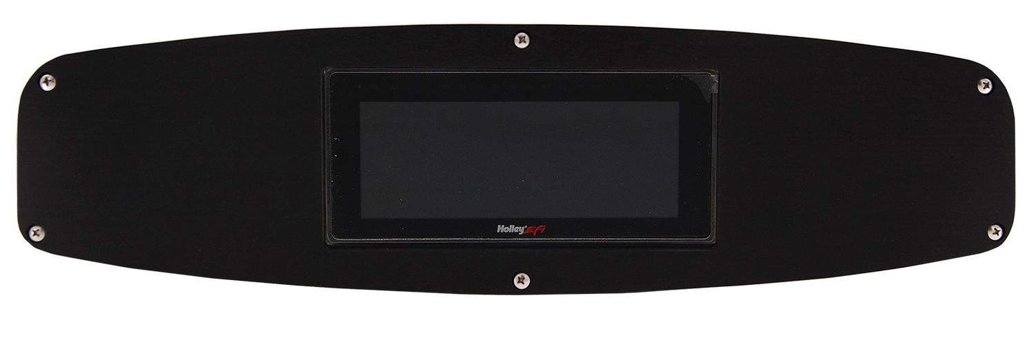 1961-1968 Dodge Truck Aluminum Gauge Panel w/ Holley 6.86 Pro Dash - Image 2