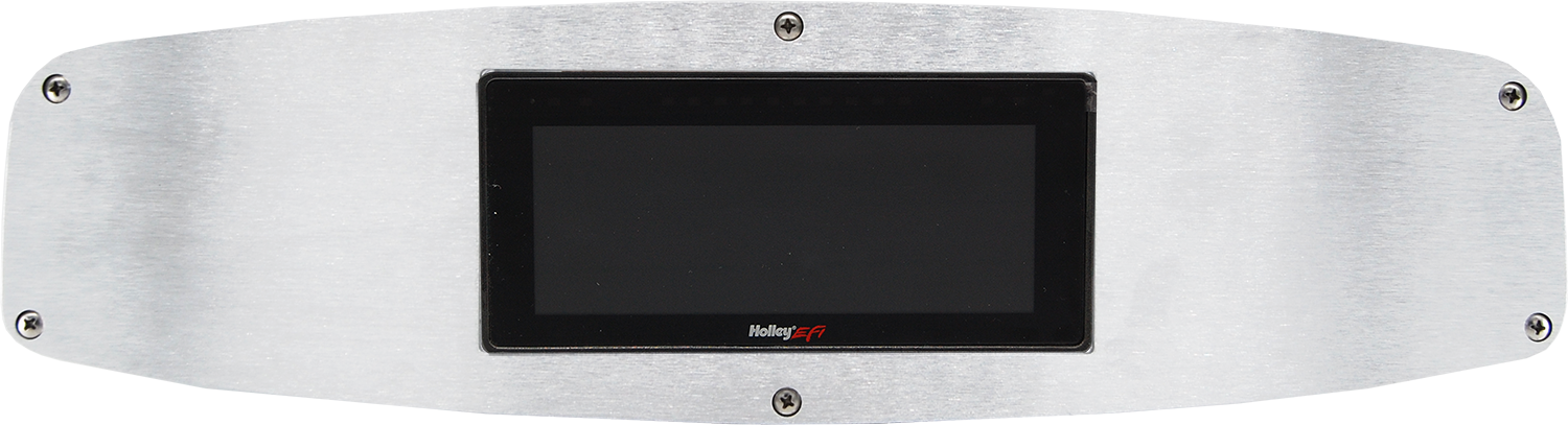 1961-1968 Dodge Truck Aluminum Gauge Panel w/ Holley 6.86 Pro Dash - Image 3