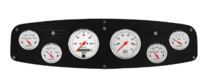1961-1968 Dodge Truck Aluminum Gauge Panel w/ Auto Meter Arctic White Gauges