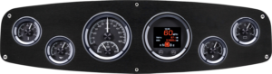 1961-1968 Dodge Truck Aluminum Gauge Panel w/ Dakota Digital HDX Black Alloy Gauges