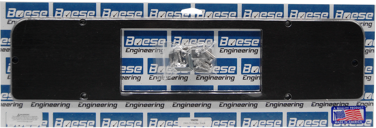 1969-1971 Dodge Truck 6 gauge Billet Aluminum Gauge Panels - Image 2