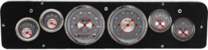 1969-1971 Dodge Truck Billet Aluminum 6 Gauge Panel w/ Classic Instruments Gauges
