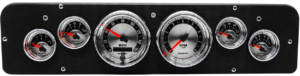 1969-1971 Dodge Truck Aluminum Dash Insert w/ Auto Meter American Muscle Gauges (8mm LEDs)