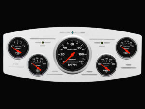 1933-1934 Dodge Car Billet Aluminum Gauge Panel w/ Sport-Comp gauges