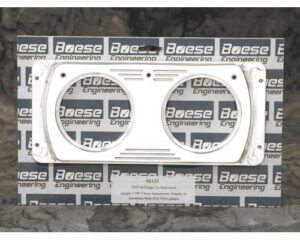 1937 Dodge Car 2 gauge Billet Aluminum Gauge Panels