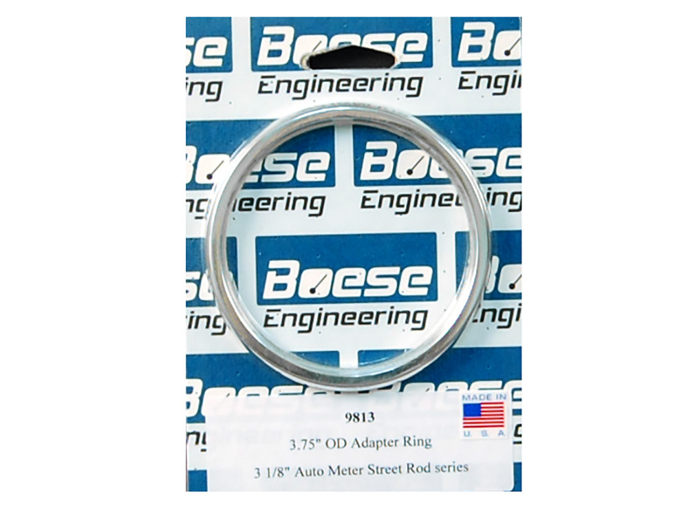 Aluminum Trim Rings for 3 1/8" Auto Meter Street Rod Series - Image 2