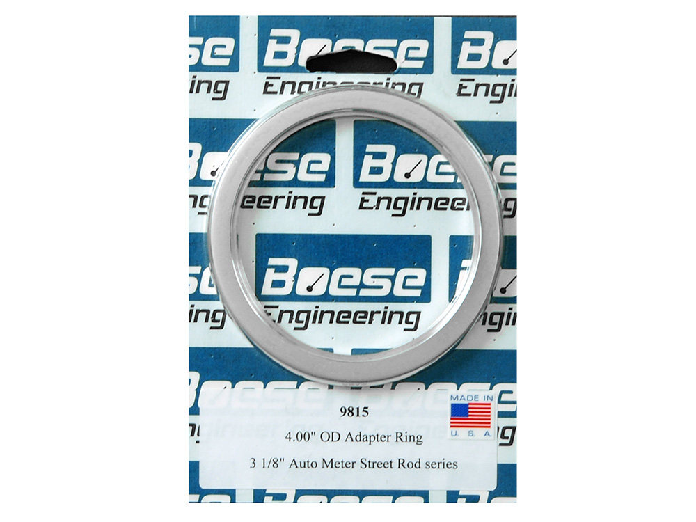 Aluminum Trim Rings for 3 1/8" Auto Meter Street Rod Series