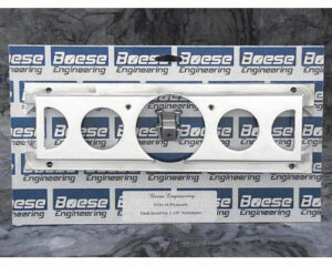 1946-1948 Plymouth Car 5 Gauge Aluminum Gauge Panels for 3 1/8" & 2 1/16" Auto Meter Gauges