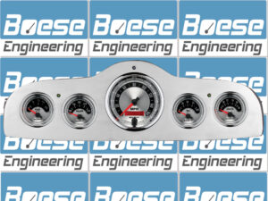 1949-1952 Pontiac Aluminum Dash Insert w/ Auto Meter American Muscle Gauges