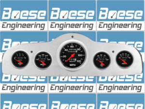1949-1952 Pontiac Car Billet Aluminum Gauge Panel w/ Sport-Comp gauges