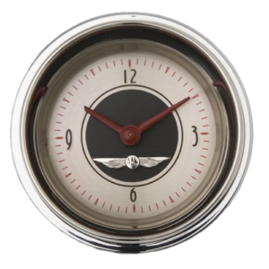 AN90SHC Classic Instruments 2 1/8" All American Nickel Clock