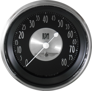 AT80SHC Classic Instruments 3 3/8" All American Tradition 8,000 RPM Tachometer