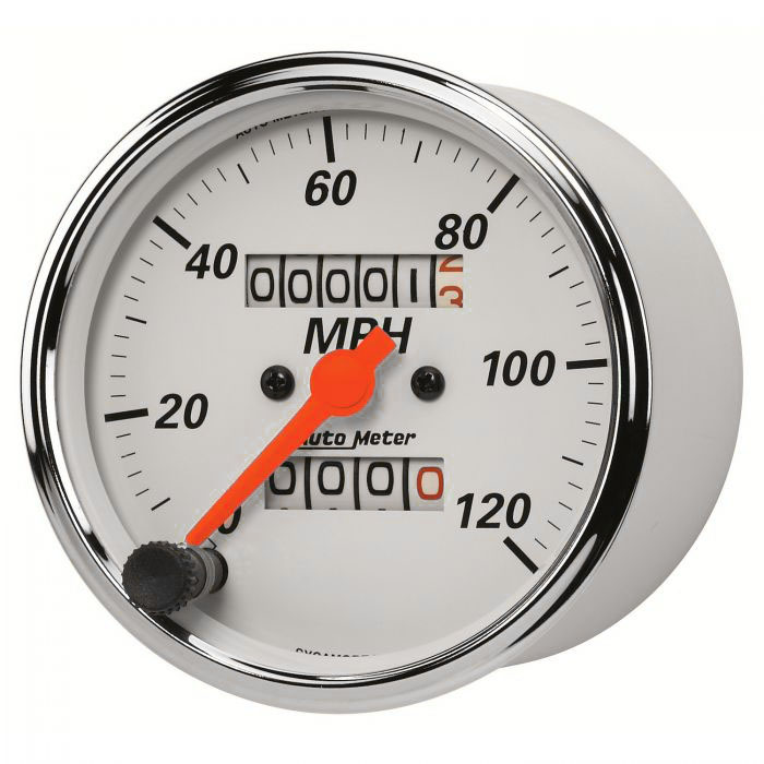 1954-1955 GMC Truck Aluminum Gauge Panel w/ Auto Meter Street Rod series gauges - Image 5