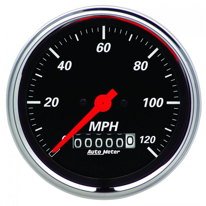 1964-1965 Chevelle Aluminum Adapter Panel w/ Auto Meter Street Rod Series Gauges - Image 4
