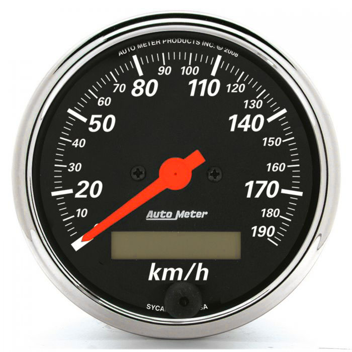 1949-1952 Pontiac Car Billet Aluminum Gauge Panel w/ Auto Meter Street Rod series gauges - Image 7