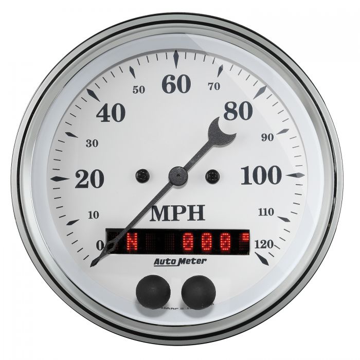 1964-1965 Chevelle Aluminum Adapter Panel w/ Auto Meter Street Rod Series Gauges - Image 14