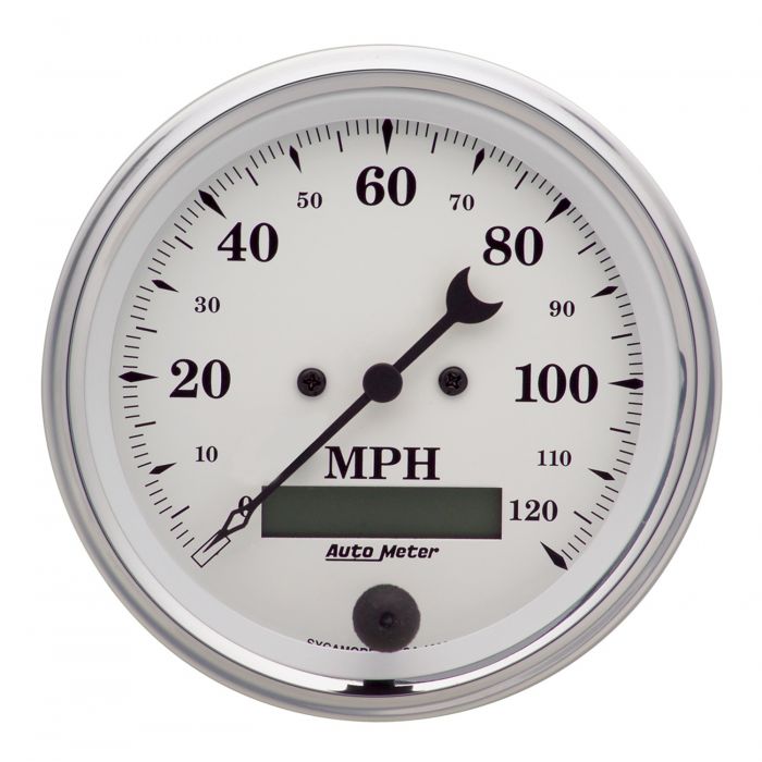 1964-1965 Chevelle Aluminum Adapter Panel w/ Auto Meter Street Rod Series Gauges - Image 15