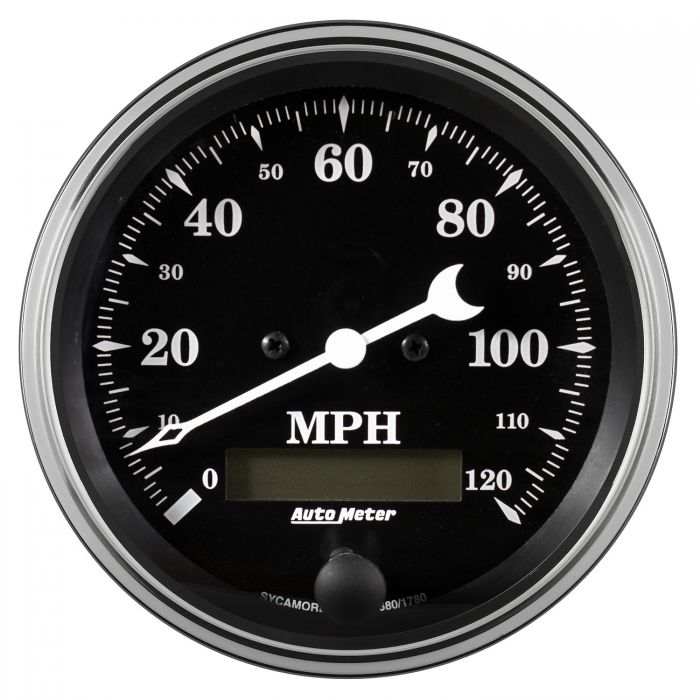 1964-1965 Chevelle Aluminum Adapter Panel w/ Auto Meter Street Rod Series Gauges - Image 11