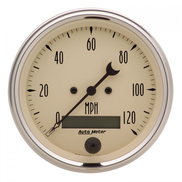 1964-1965 Chevelle Aluminum Adapter Panel w/ Auto Meter Street Rod Series Gauges - Image 19