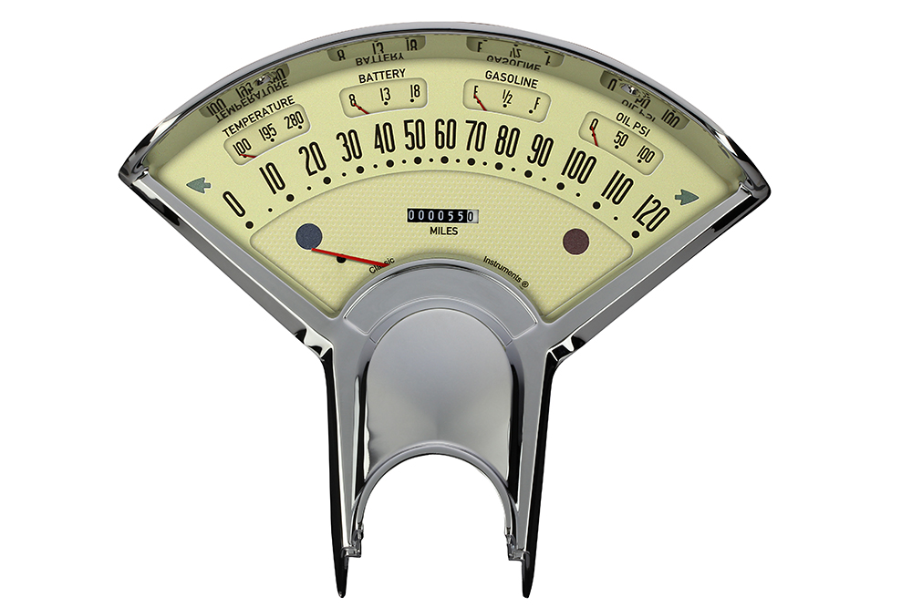 1955-1956 Classic Instruments Bel Era III Direct Fit Gauge Packages - Image 3