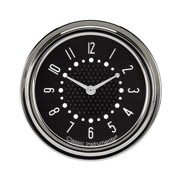 55 56 Chevy Car Classic Instruments "Bel Era III" 2 5/8" Clock - Image 2