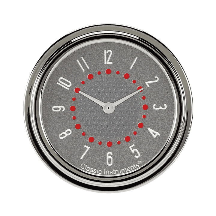 55 56 Chevy Car Classic Instruments "Bel Era III" 2 5/8" Clock - Image 3