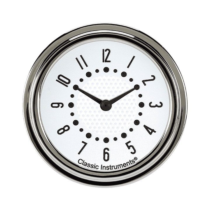 55 56 Chevy Car Classic Instruments "Bel Era III" 2 5/8" Clock - Image 4