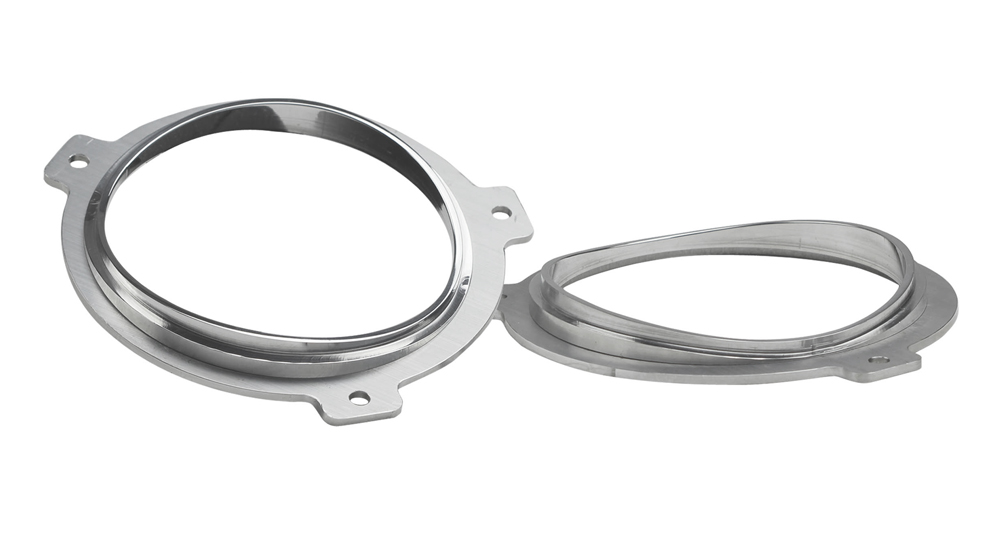 1951-1952 Chevy Car Billet Aluminum Adapter Panels w/ Classic Instruments Gauges - Image 9