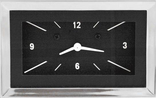 1957 Chevy Classic Instruments Clock (black)