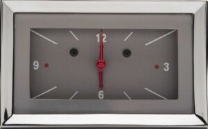 1957 Chevy Classic Instruments Clock (grey)