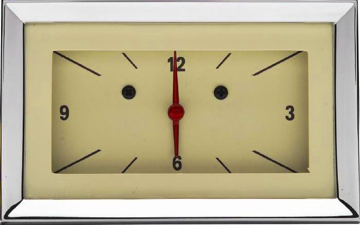 1957 Chevy Classic Instruments Clock (tan)