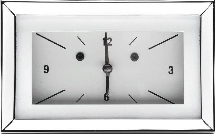 1957 Chevy Classic Instruments Clock (white)