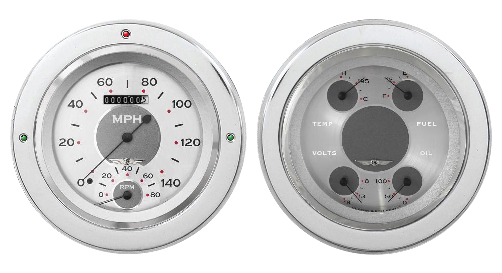 1954-1955 Chevy Truck Classic Instruments Direct Fit Packages (SpeedTachular) - Image 5