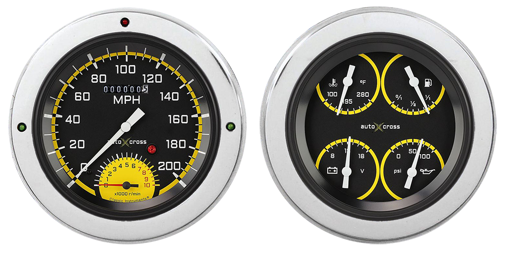 1954-1955 Chevy Truck Classic Instruments Direct Fit Packages (SpeedTachular)