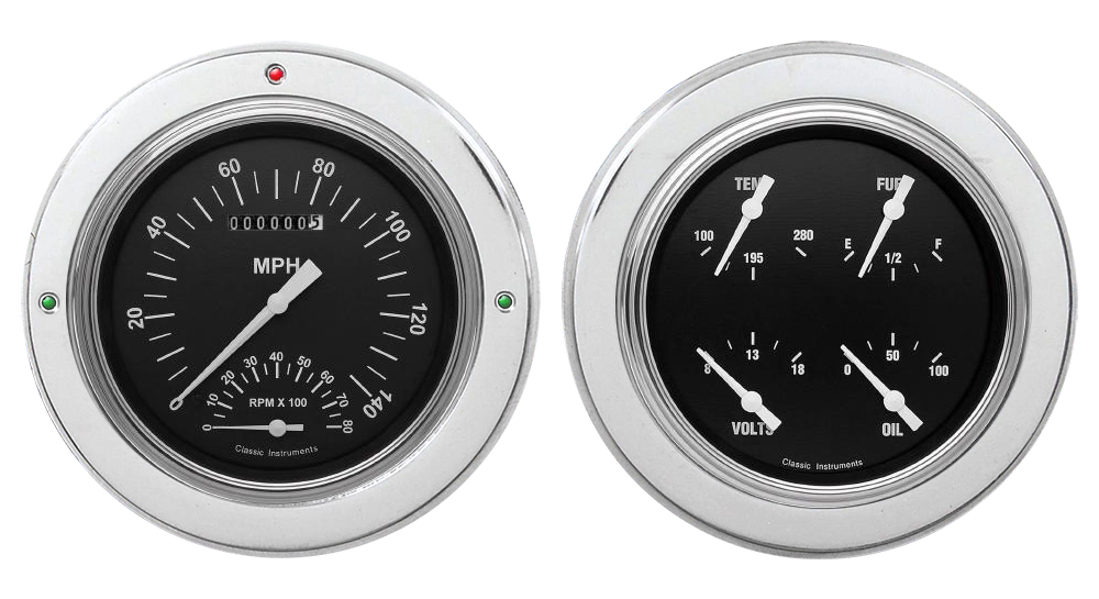 1954-1955 Chevy Truck Classic Instruments Direct Fit Packages (SpeedTachular) - Image 2