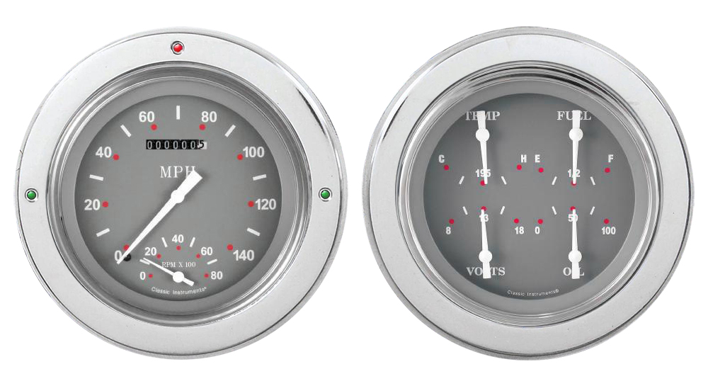 1954-1955 Chevy Truck Classic Instruments Direct Fit Packages (SpeedTachular) - Image 4