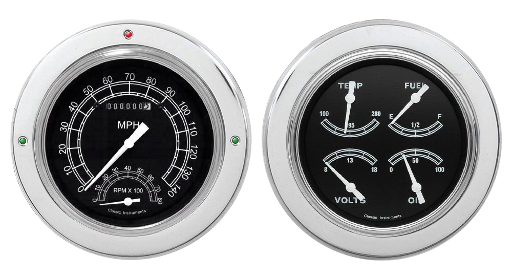 1954-1955 Chevy Truck Classic Instruments Direct Fit Packages (SpeedTachular) - Image 5