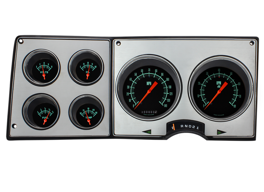 1973-1987 Chevy/GMC Truck Classic Instruments Direct Fit Package (G/Stock)