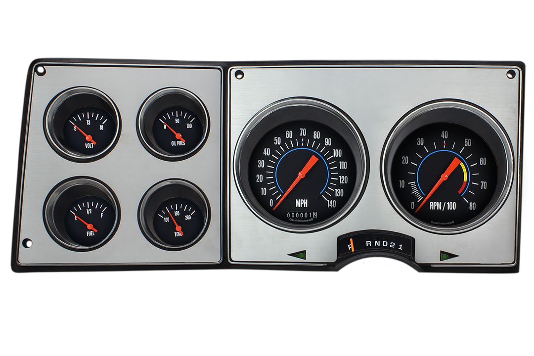 1973-1987 Chevy/GMC Truck Classic Instruments Direct Fit Package (OE Style)