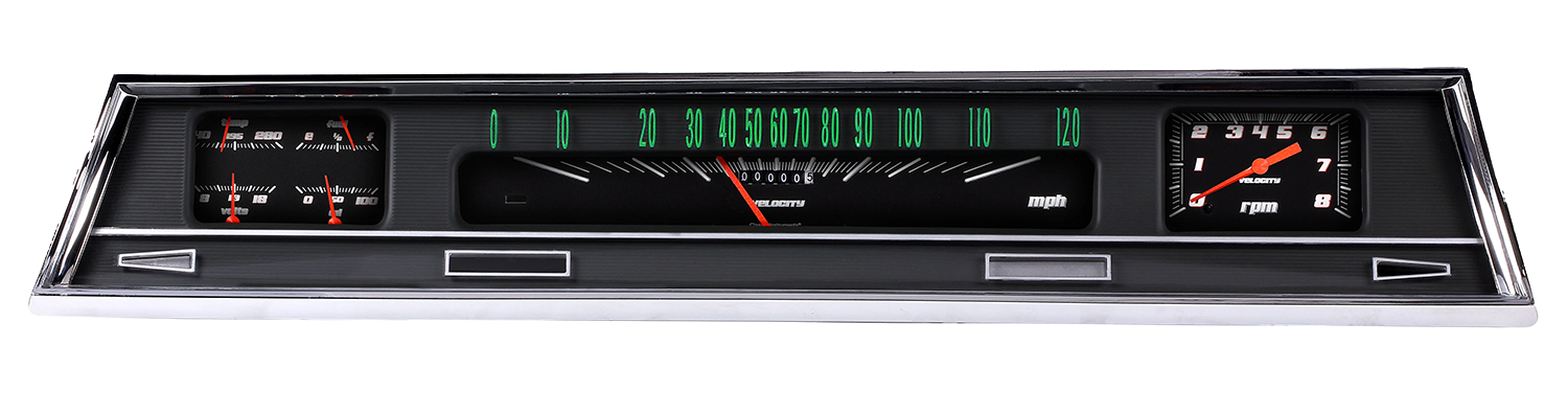 1966-1967 Chevelle Package from Classic Instruments (Velocity Black)