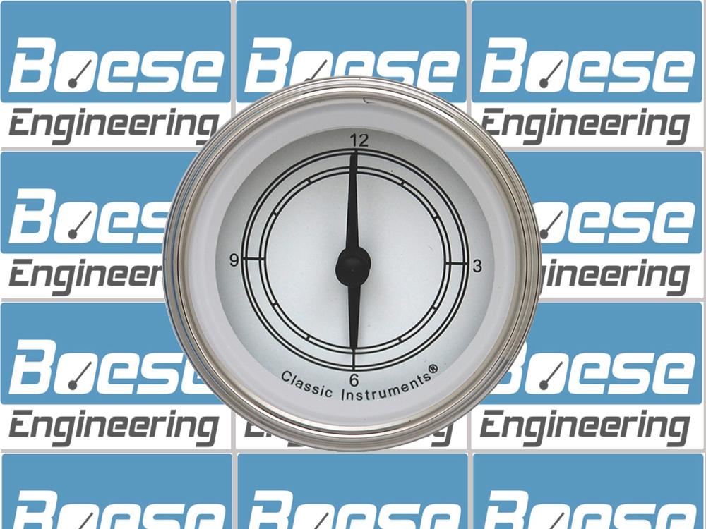 1940 Ford Deluxe Clock Inserts w/ Classic Instruments 2 1/8" Clocks - Image 17