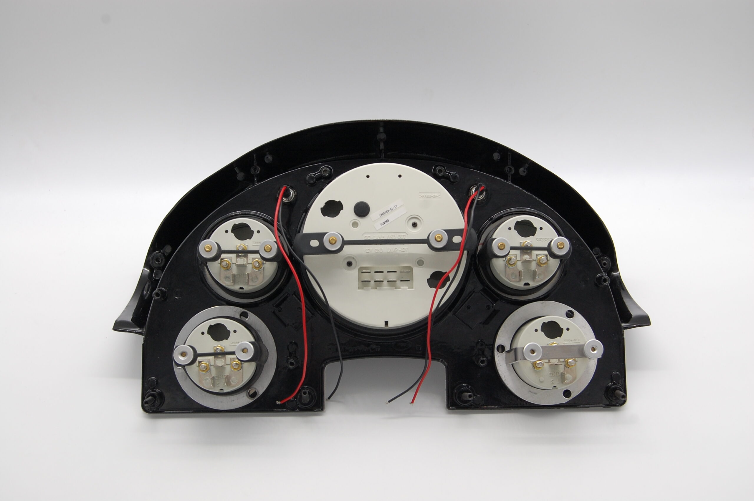 1956 Ford Fairlane Aluminum Gauge Panel w/ Classic Instruments Nostalgia VT Gauges - Image 4