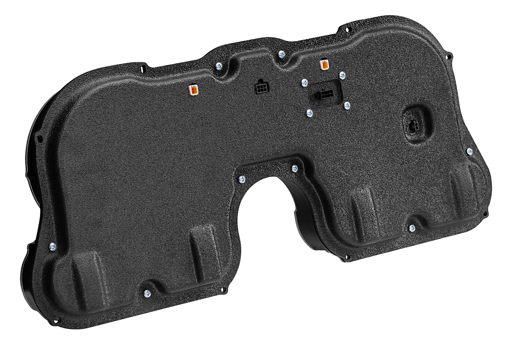 1967-1972 Chevy Pickup Direct Fit VHX Instruments by Dakota Digital - Black Alloy w/ Blue Lighting - Image 4